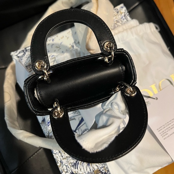 Authentic Micro Lady Dior Bag- BRAND NEW W/ ORIGINAL PACKAGING - Picture 3 of 5